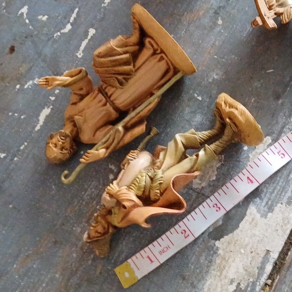 Fontanini Depose Italy 1983 5" set of 6 figurines nativity set Christmas - Picture 7 of 16